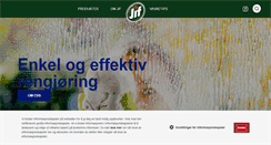 Desktop Screenshot of jifrent.no